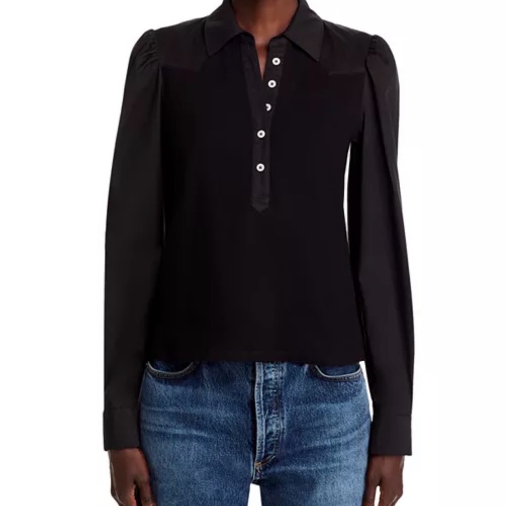 Single Thread Mixed Media Top - image 4